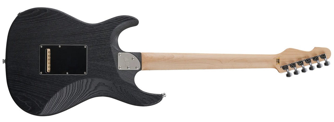 ギター ESP SNAPPAR-AS BLK 受注生産】ESP(イーエスピー) SNAPPER-AS (Driftwood Black) - 【ESP