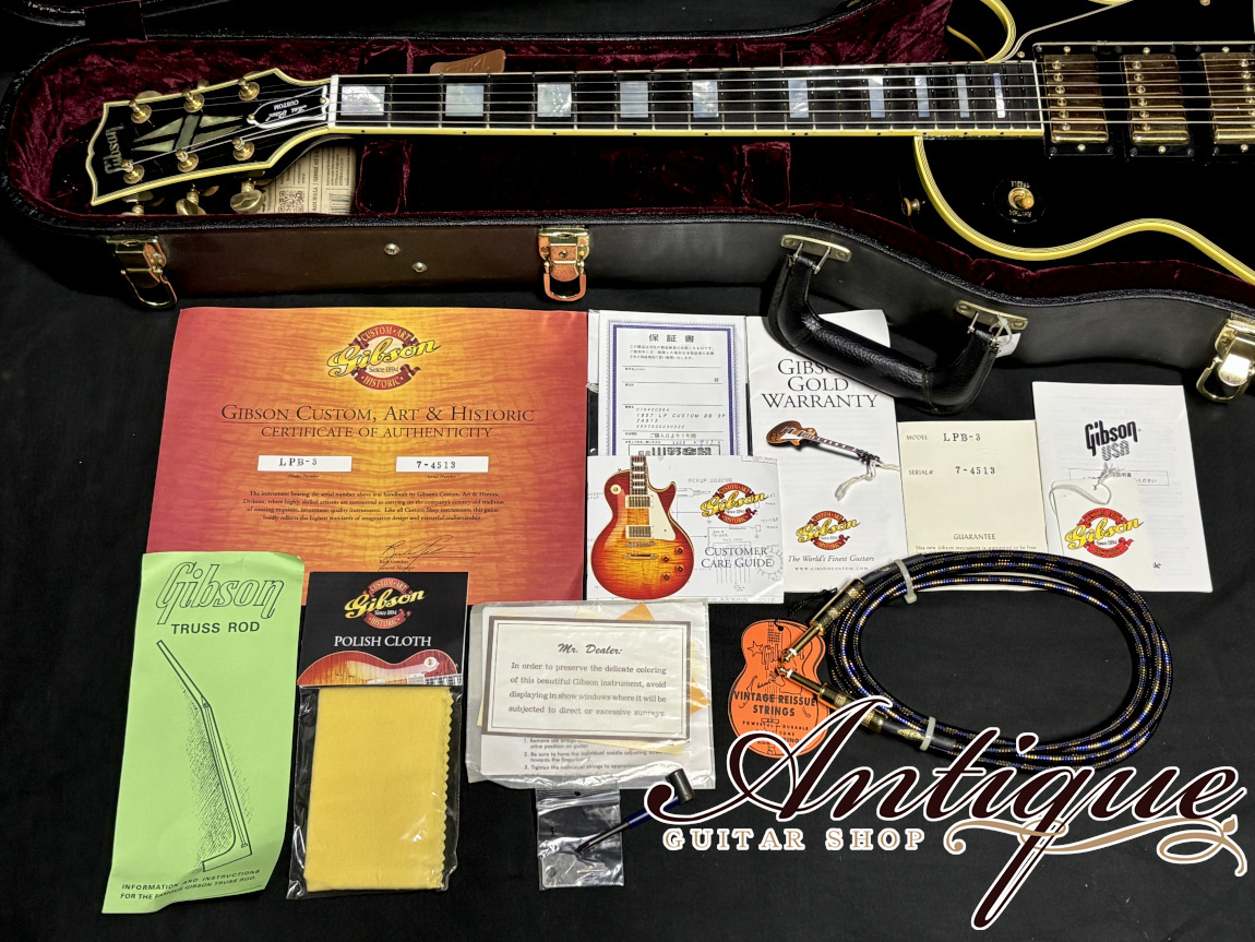 Gibson Custom Shop Historic Collection 1957 Les Paul Custom 3PU