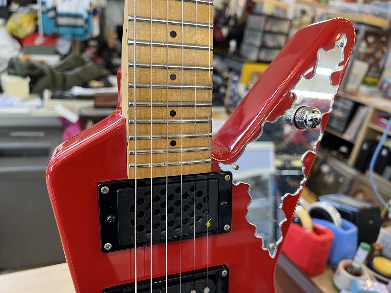 EDWARDS ミニギター E-RS-32M ランダムスター（中古）【楽器検索 