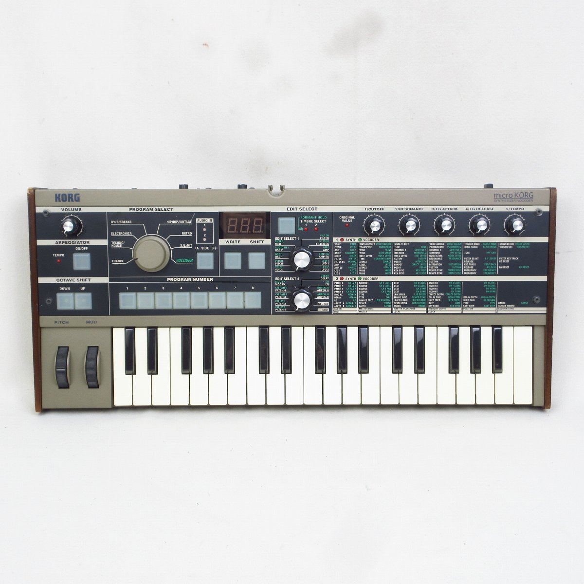 KORG microKORG アナログ・モデリング・シンセサイザー【横浜店