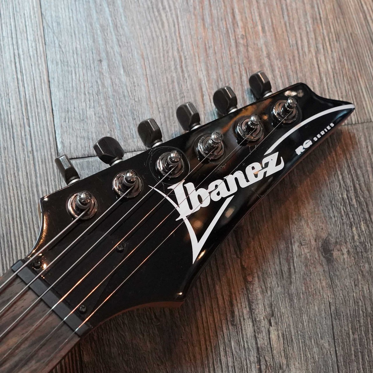 Ibanez アイバニーズ SRG371FM エレキギター 杢目 黒 ストラト