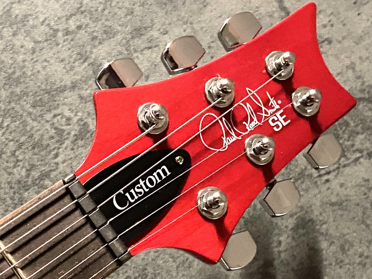 Paul Reed Smith(PRS) 【獄炎杢個体】SE Custom24 -Charcoal Cherry