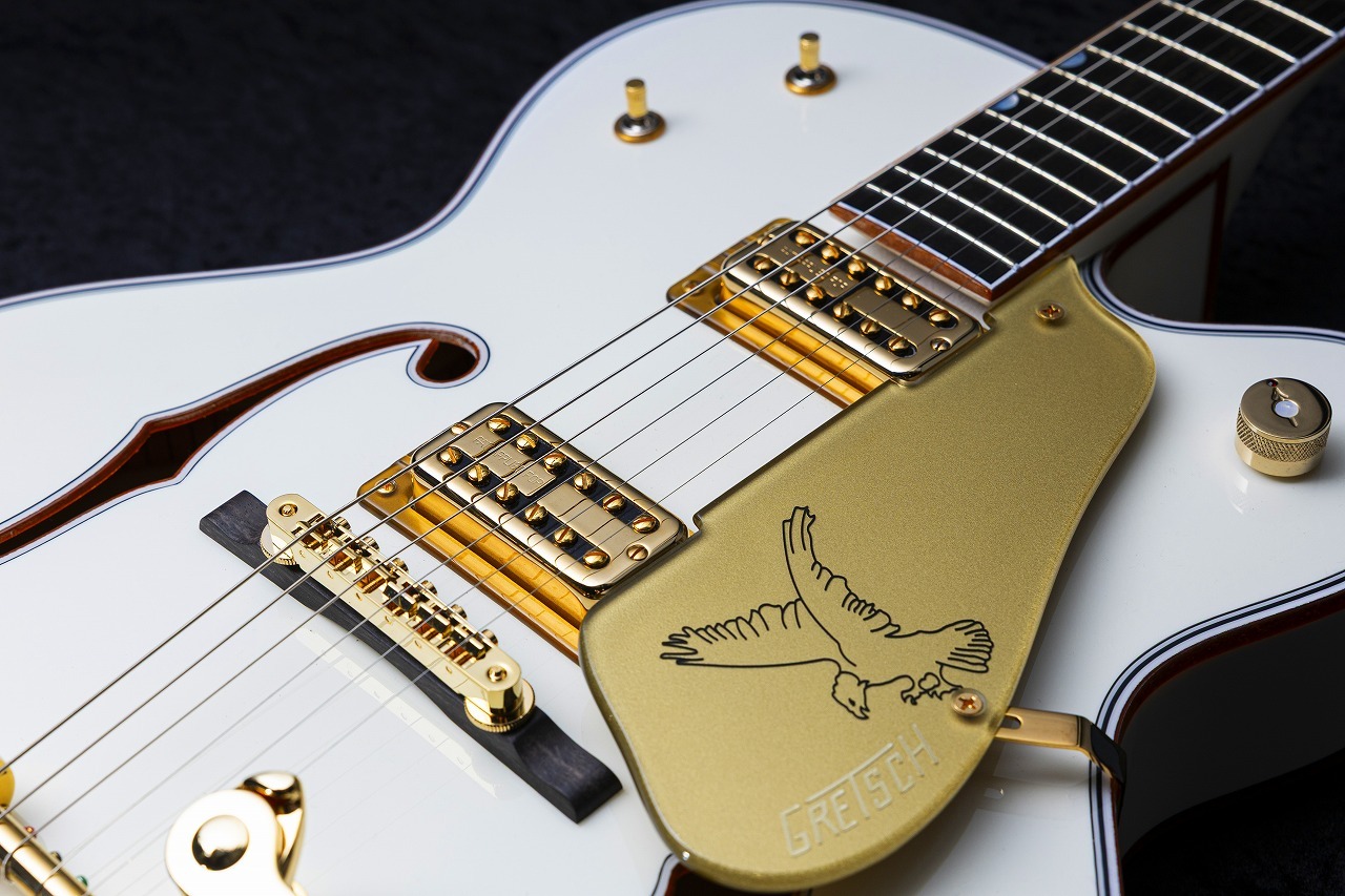 Gretsch USA Custom Shop G6136CS 1959 White Falcon NOS Build by