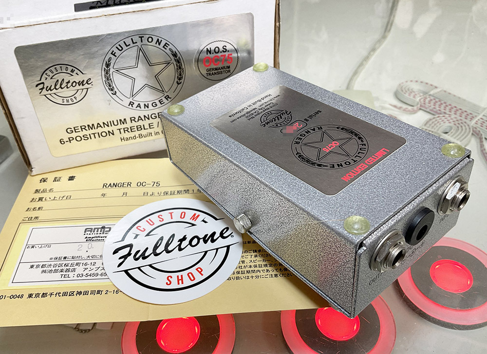 ギター Fulltone Custom Shop RANGER N.O.S. OC-75 Fulltone Custom Shop RANGER N.O.S OC-75 Limited（中古）【楽器検索