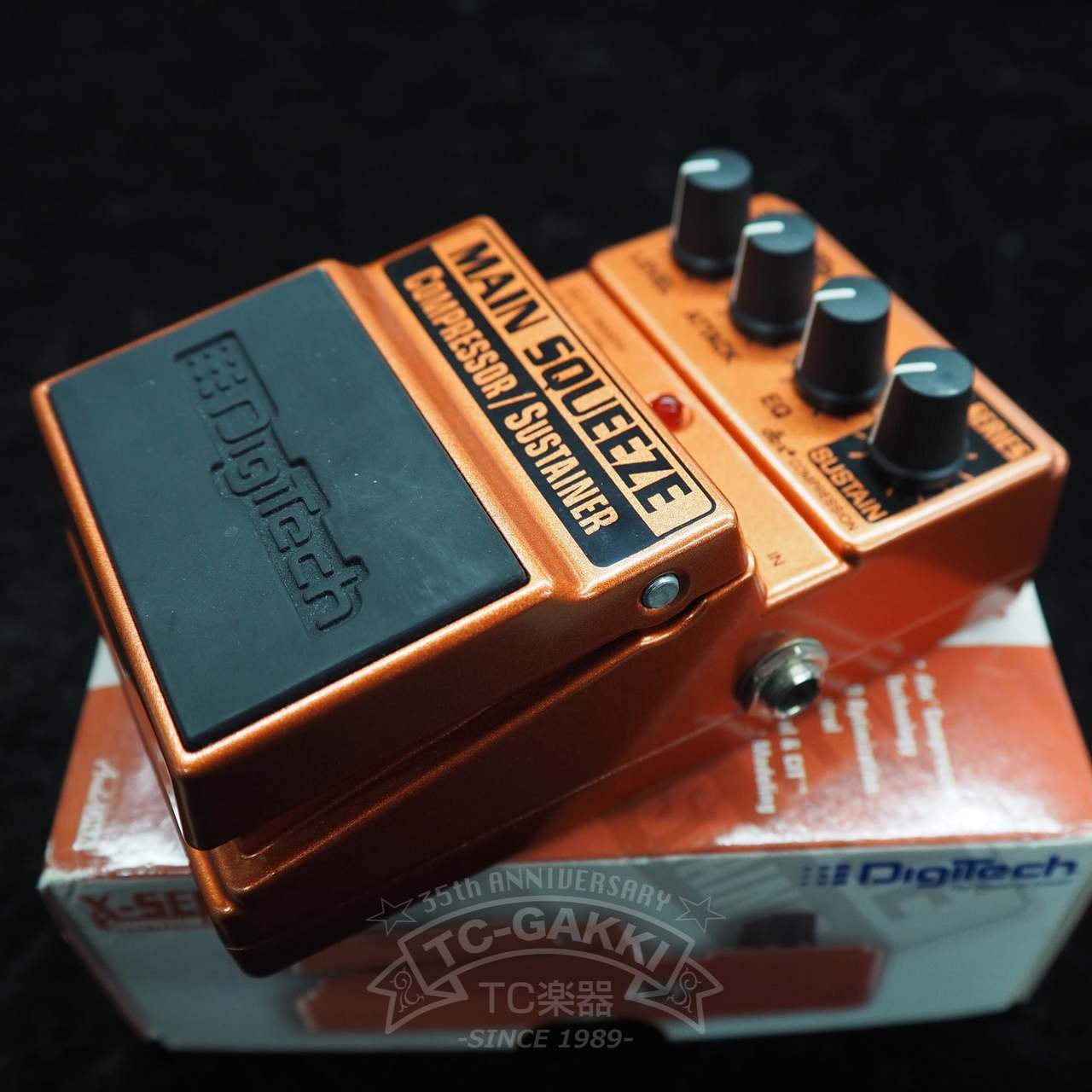 DigiTech】MAIN SQUEEZE【コンプレッサー】 The Digitech Main Squeeze