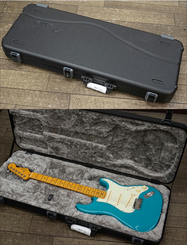 【Fender USA アメプロ2 ストラト 美品 ケース付】 Fender American Professional II Stratocaster Miami Blue（中古/送料