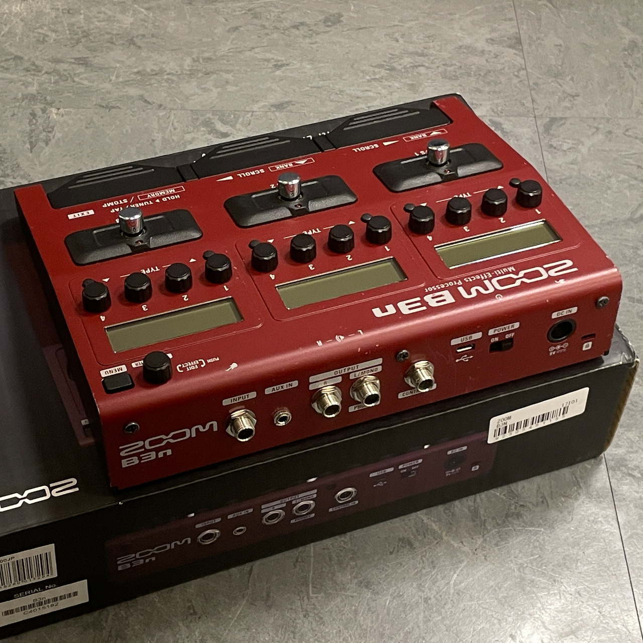 Zoom B3n Bass 純正アダプター未使用付属 AD-16 AC Adapter | Zoom
