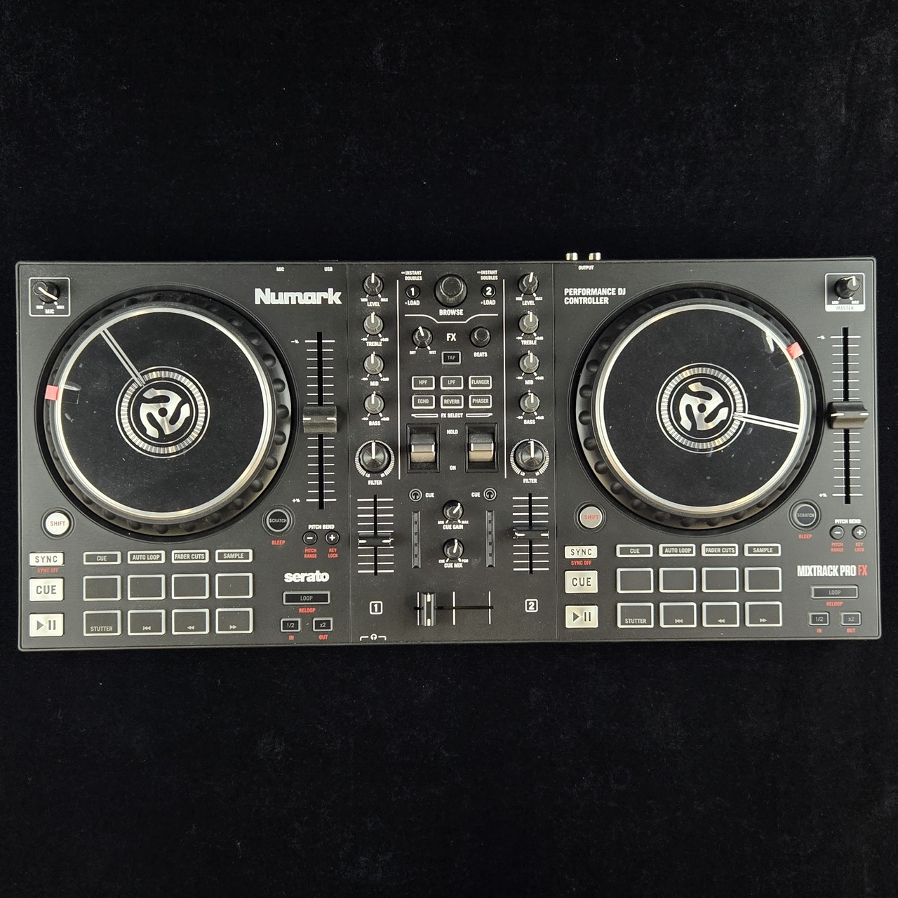 Numark MIXTRACK PRO FX - DJコントローラー【現物画像】（中古