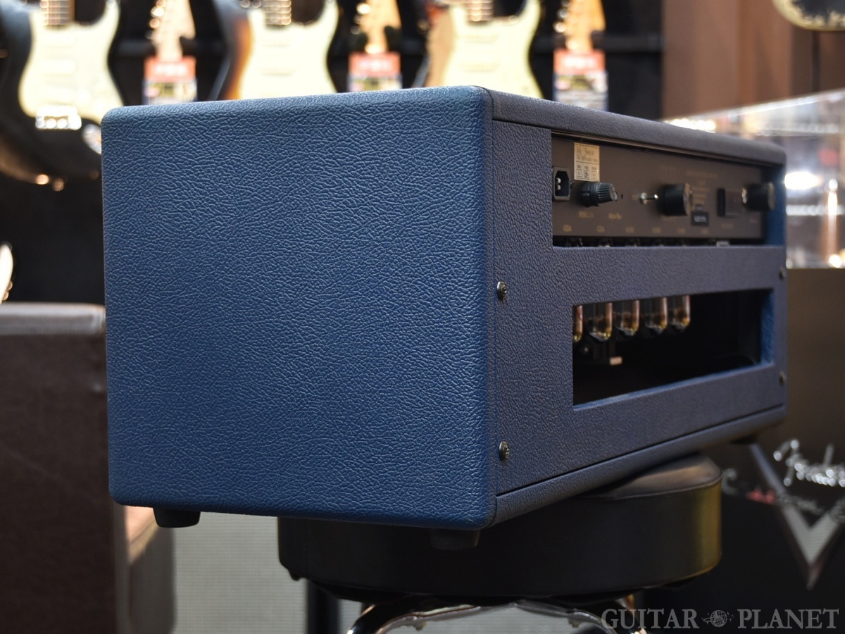 【中古】 アンプラグド ロックバラード SHIINOS Luck 6v ''Tremolo&Reverb'' Head -Blue Tolex