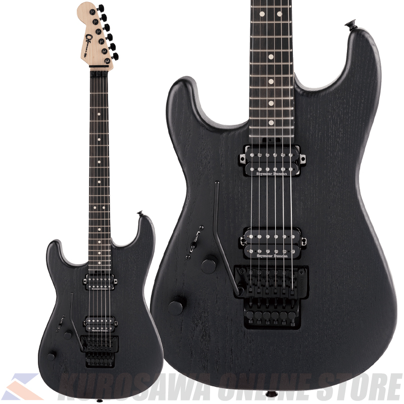Charvel Pro-Mod San Dimas Style 1 HH FR E Sassafras LH Satin Black