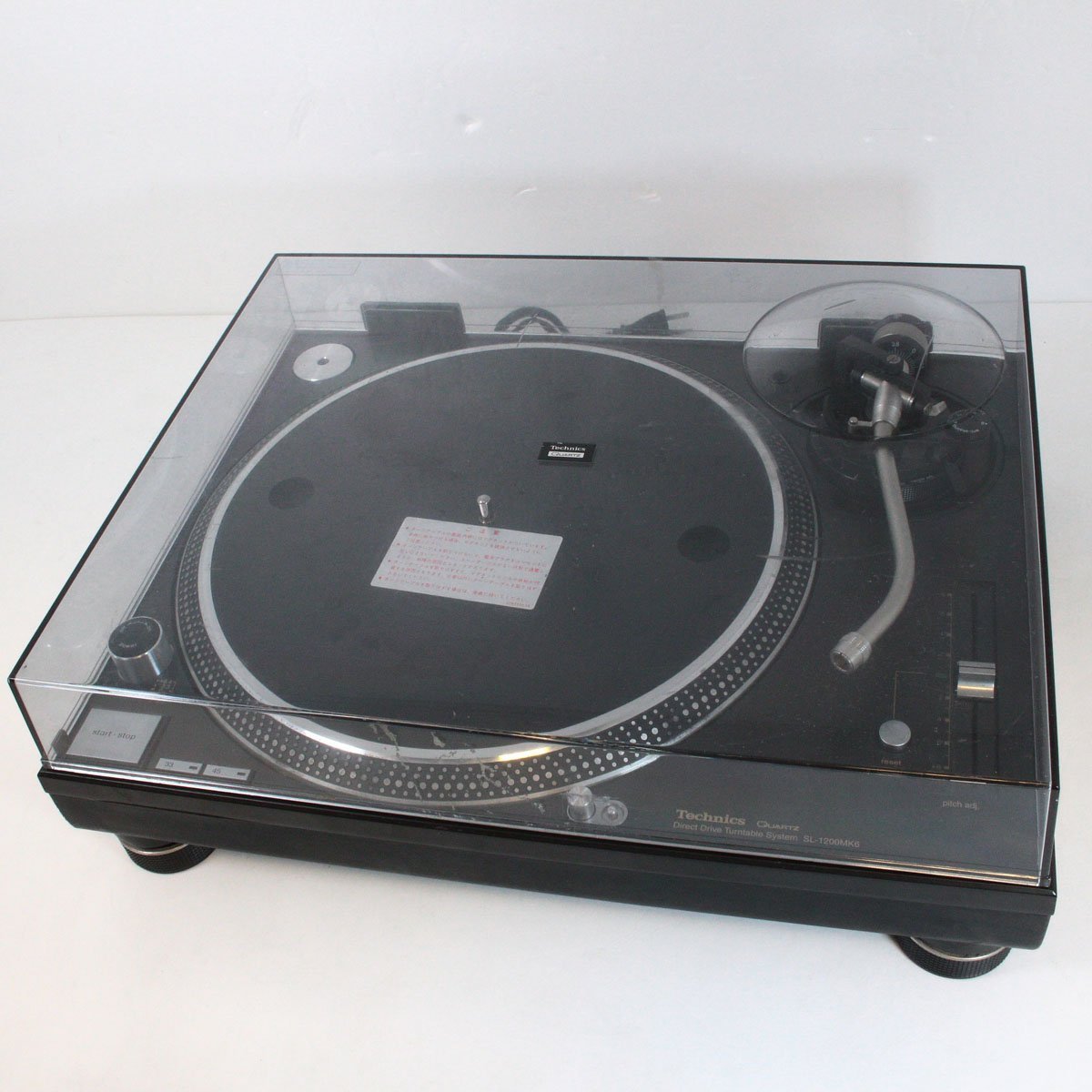 Technics SL-1200MK6 ターンテーブル+ハードケース(中古品) Technics SL-1200MK6 ターンテーブル+ハードケース(中古品)