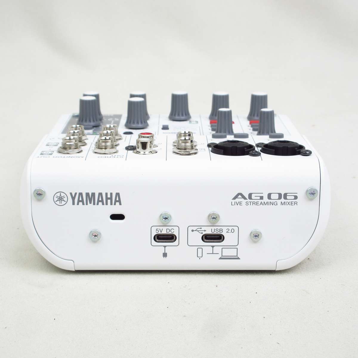 YAMAHA AG06MK2 W ライブストリーミングミキサー 【横浜店】（中古