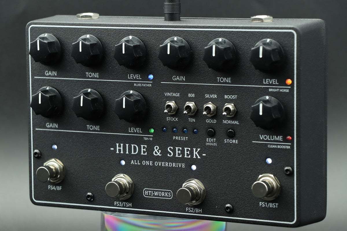 HTJ-WORKS -HIDE & SEEK- ALL ONE OVERDRIVE ブラックノブ 日本製 Made