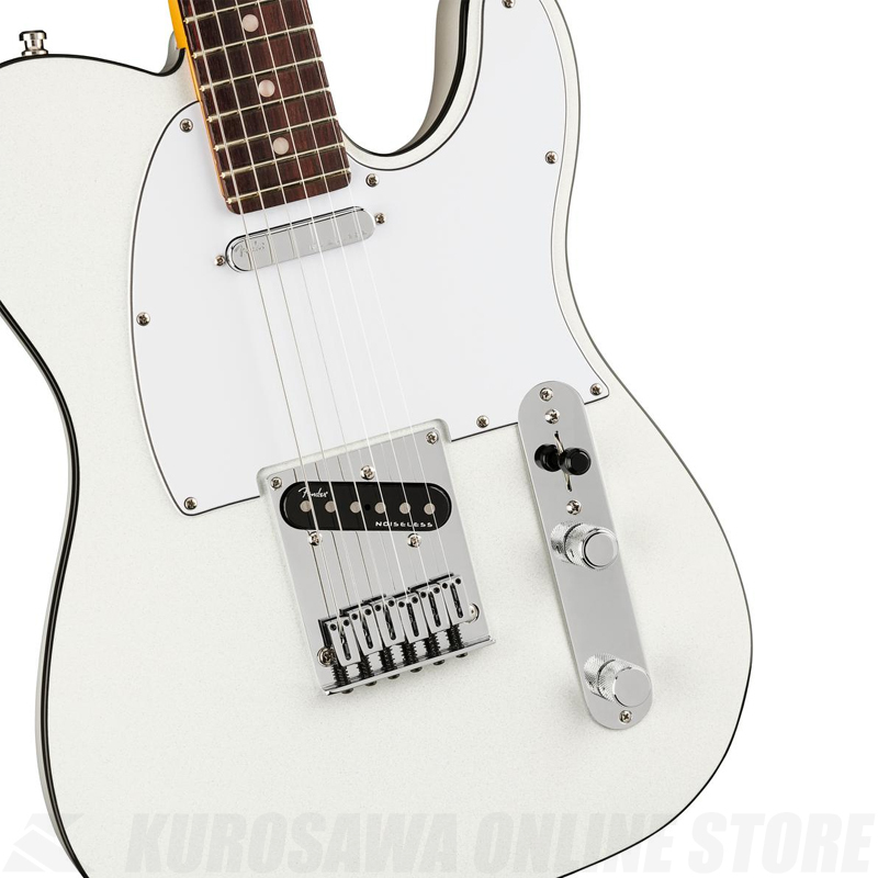 Fender American Ultra Telecaster, Rosewood, Arctic Pearl