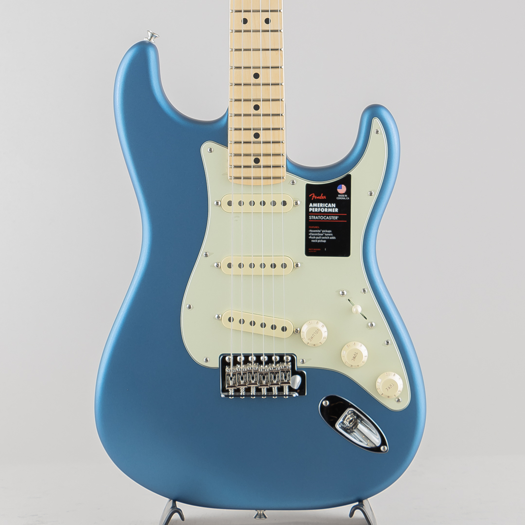 Fender American Performer Stratocaster/Satin Lake Placid Blue/M【S