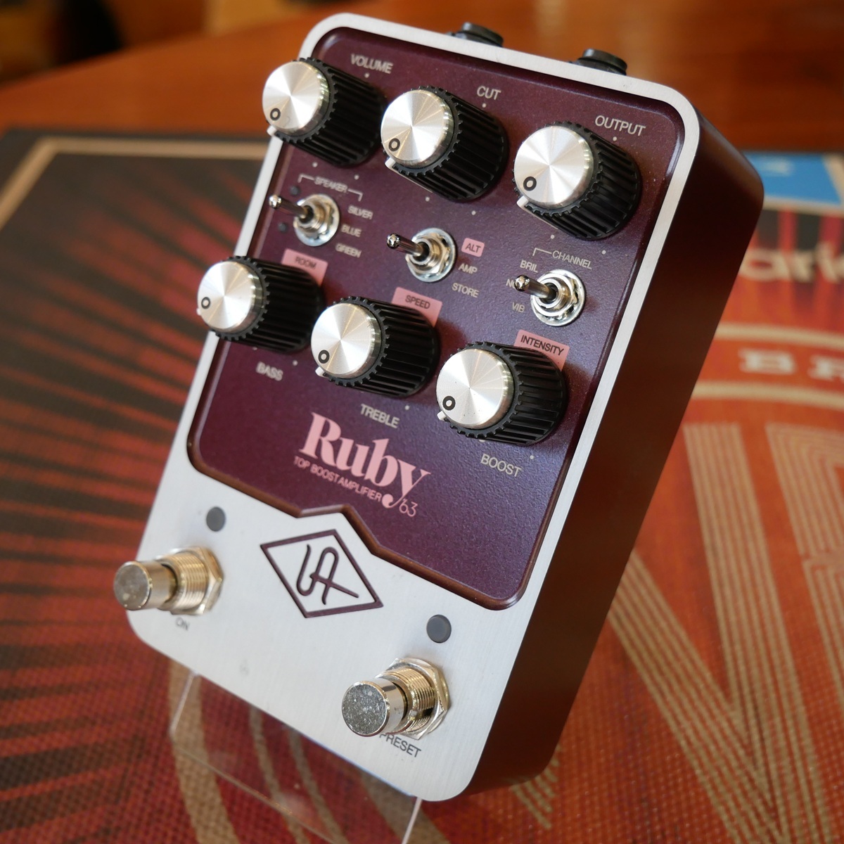 Universal Audio UAFX Ruby '63 Top Boost Amplifier 【VOX SOUND