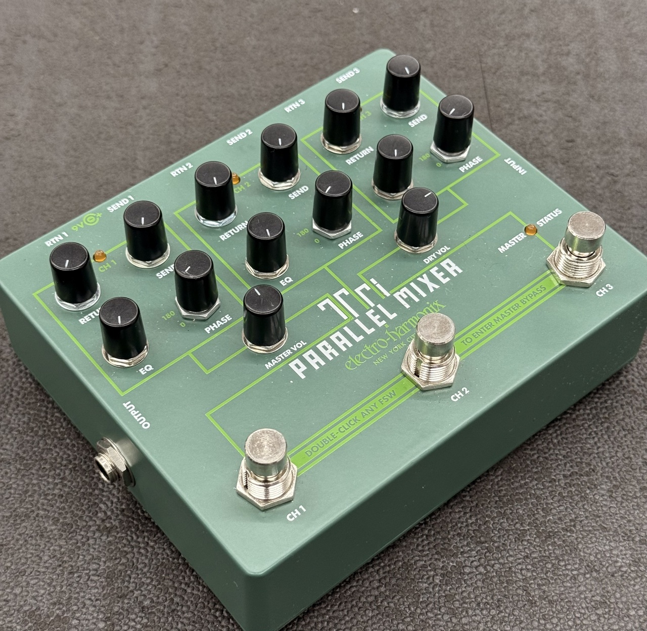 ギター Electro harmonix tri parallel mixer Electro-Harmonix Tri Parallel Mixer Pedal | Guitar Center