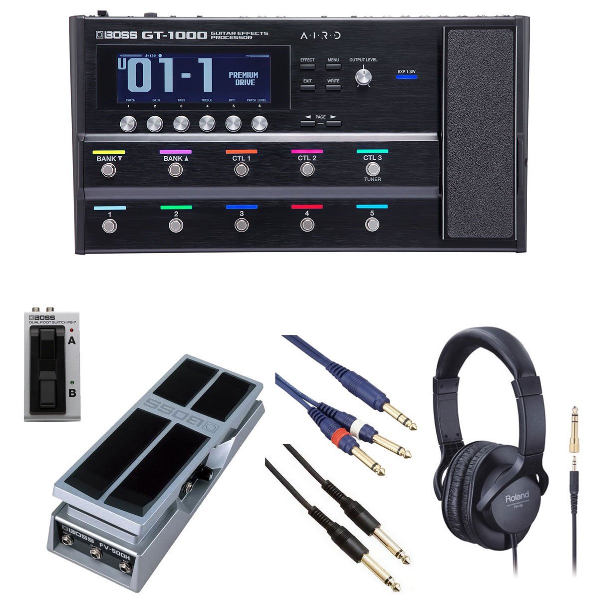 BOSS GT-1 FS-7 セット エレキギター用 エフェクターセット BOSS GT-1