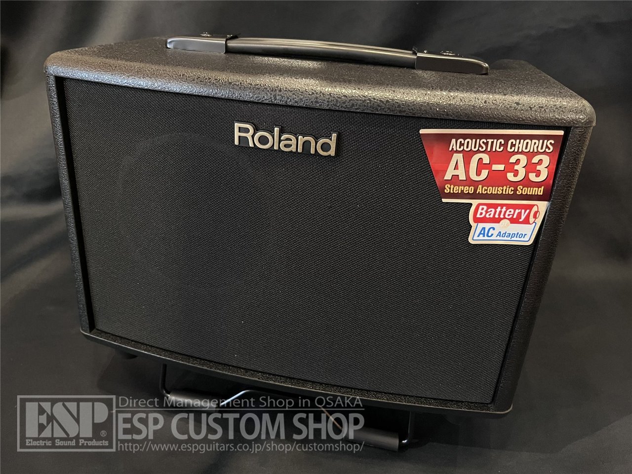 Roland ローランド アコースティック ギター アンプ AC-33 - アンプ