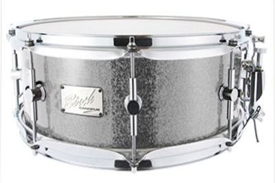 canopus Birch Snare Drum 6.5x14 Silver Spkl（新品/送料無料）【楽器