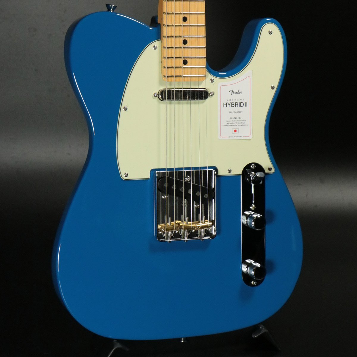Fender Telecaster ブルー 日本製 Fender Made in Japan Hybrid II Telecaster Maple Forest Blue
