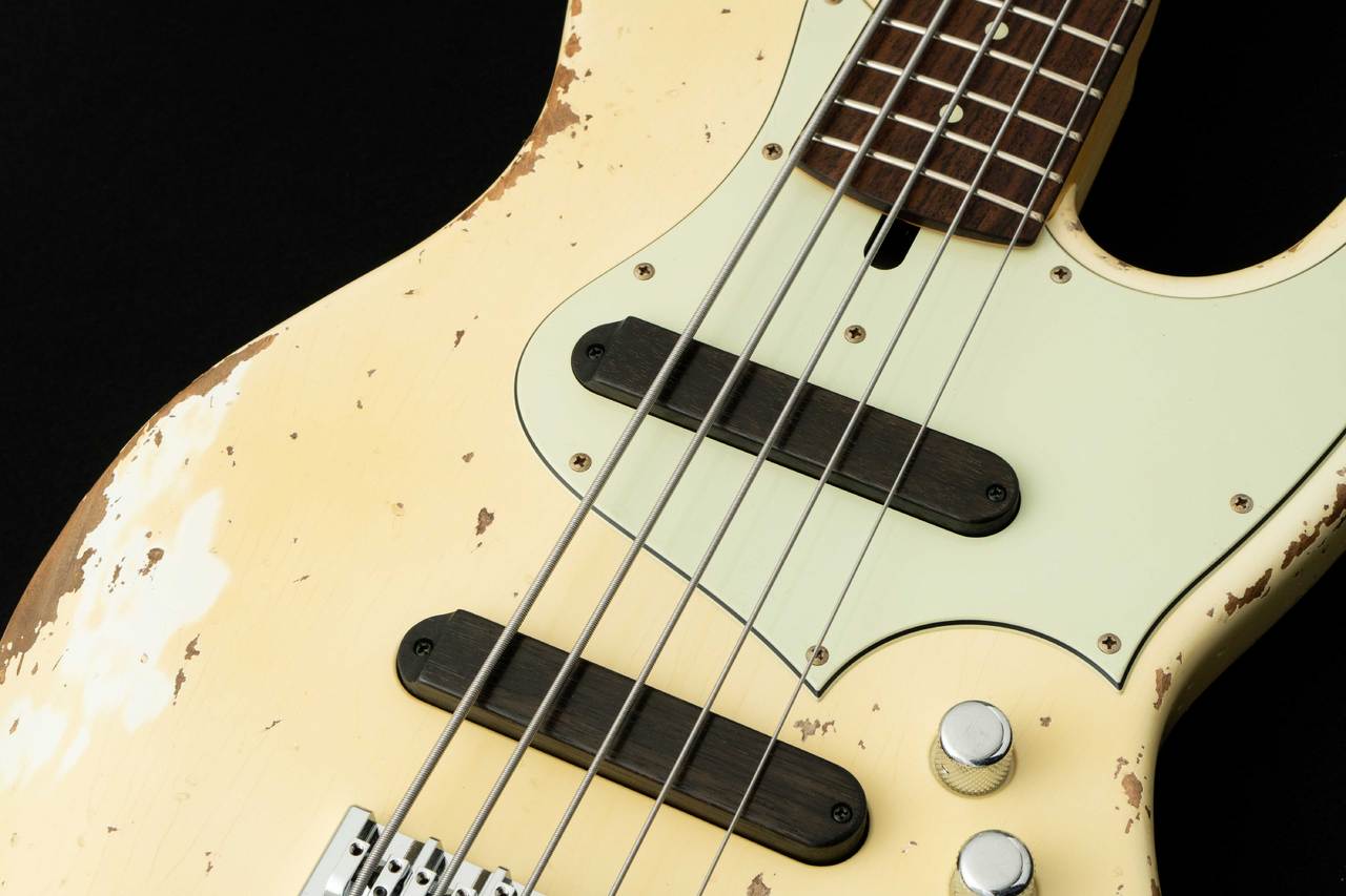 Xotic XJ-1T 5st Heavy Aged -Vintage White- #3315（新品/送料無料