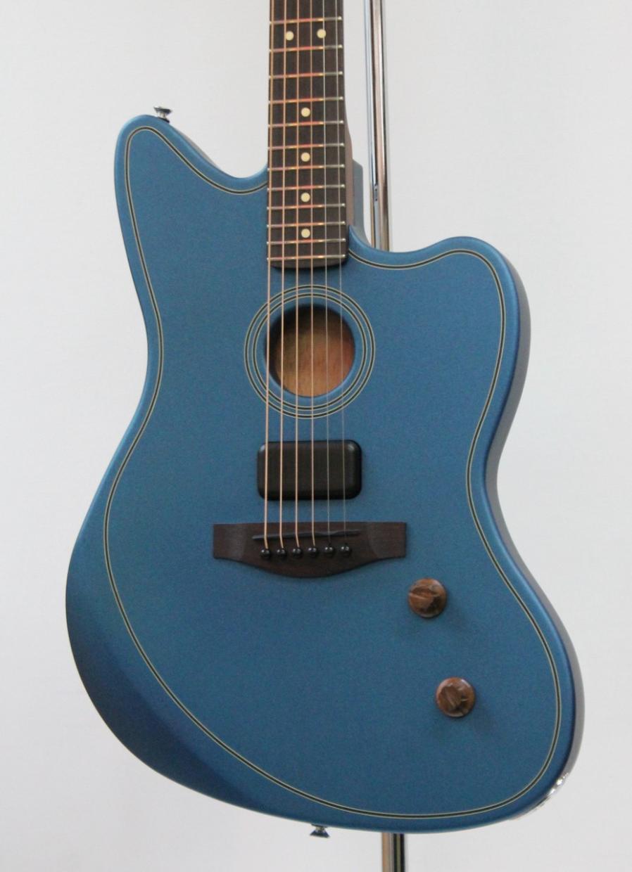 Fender FSR Acoustasonic Standard Jazzmaster, Lake Placid Blue