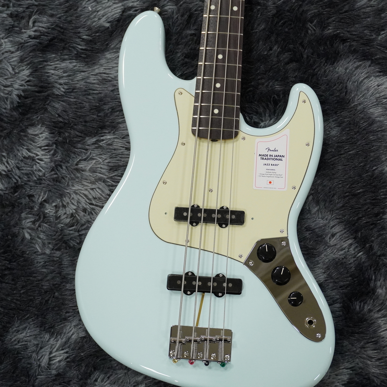 Fender Made in Japan Traditional 60s Jazz Bass Sonic Blue