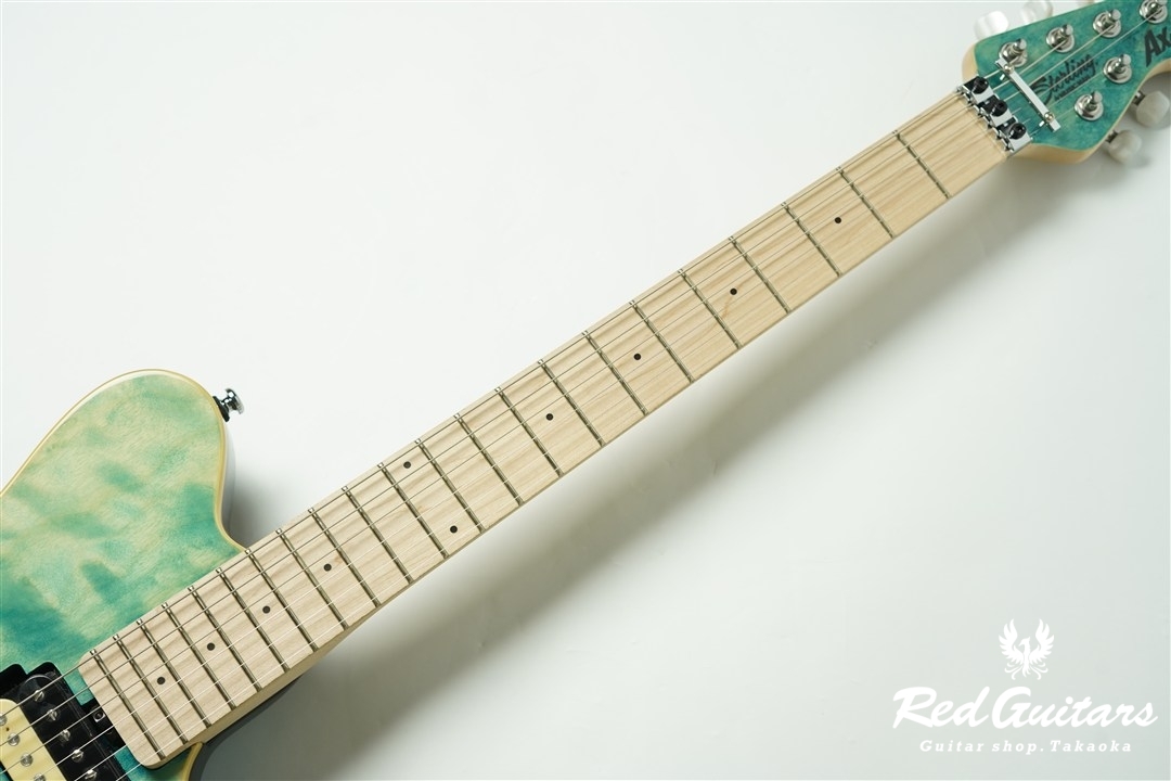 Sterling by MUSIC MAN AXIS AX40-TBL-M - Trans Blue（新品/送料無料