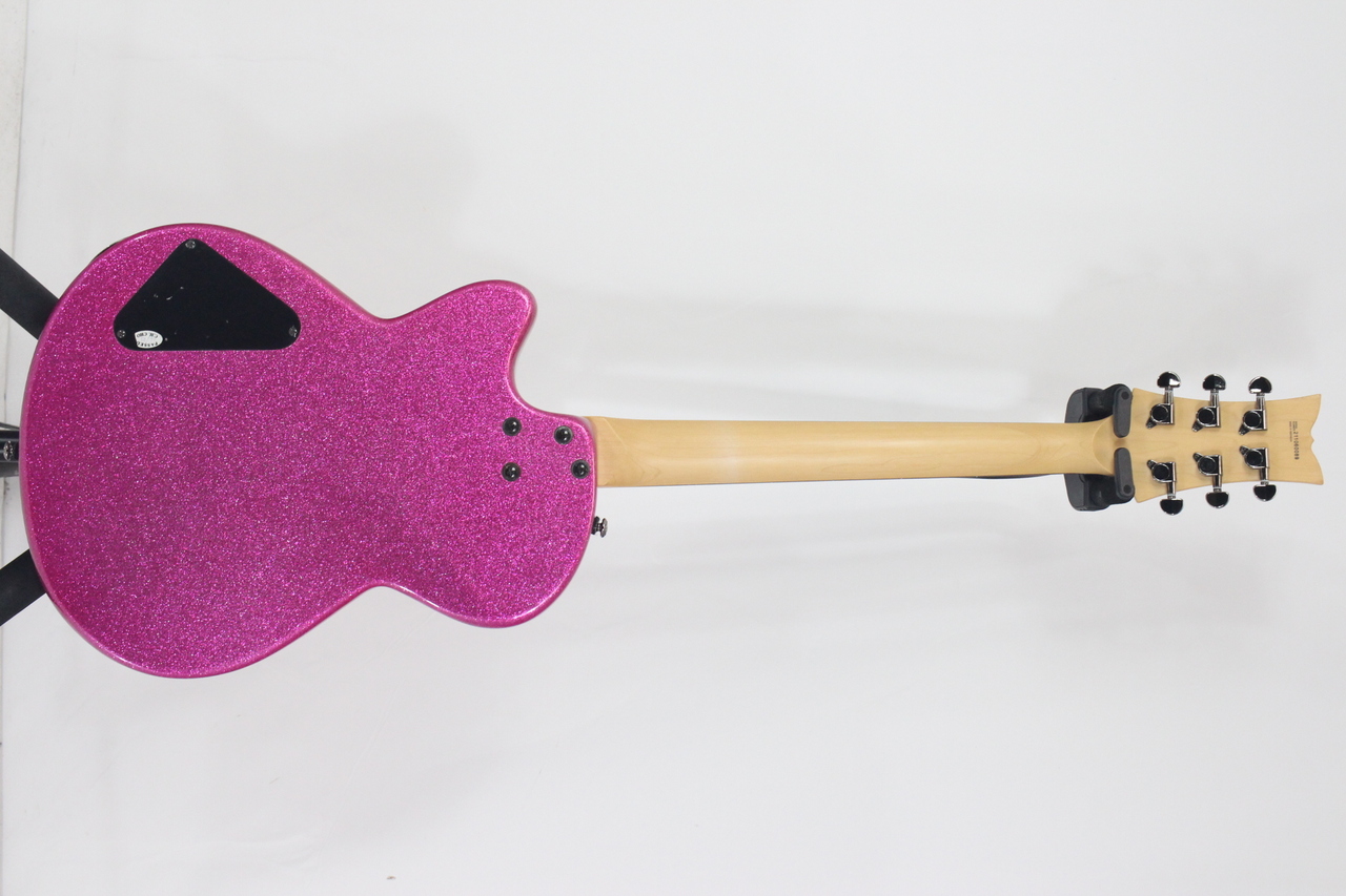 【C013】エレキギター　DAISY ROCK　ピンク　DCタイプ　 ダンカン Atomic Pink DRG (Daisy Rock Guitar) Rock Candy Guitar w/Gig