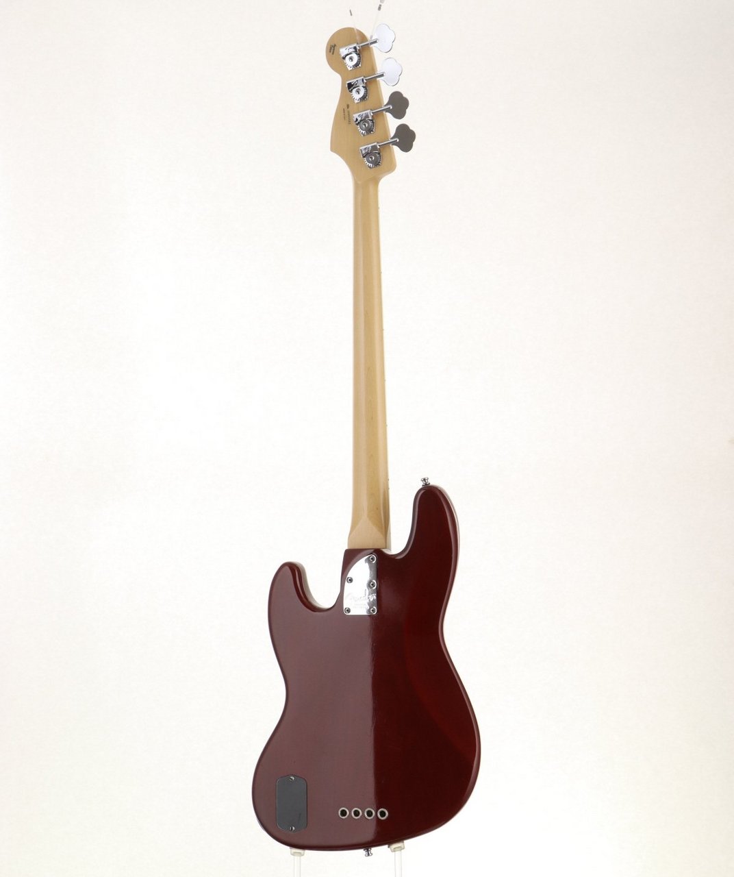 Fender American Deluxe Jazz Bass N3 Transparent Wine Red / R