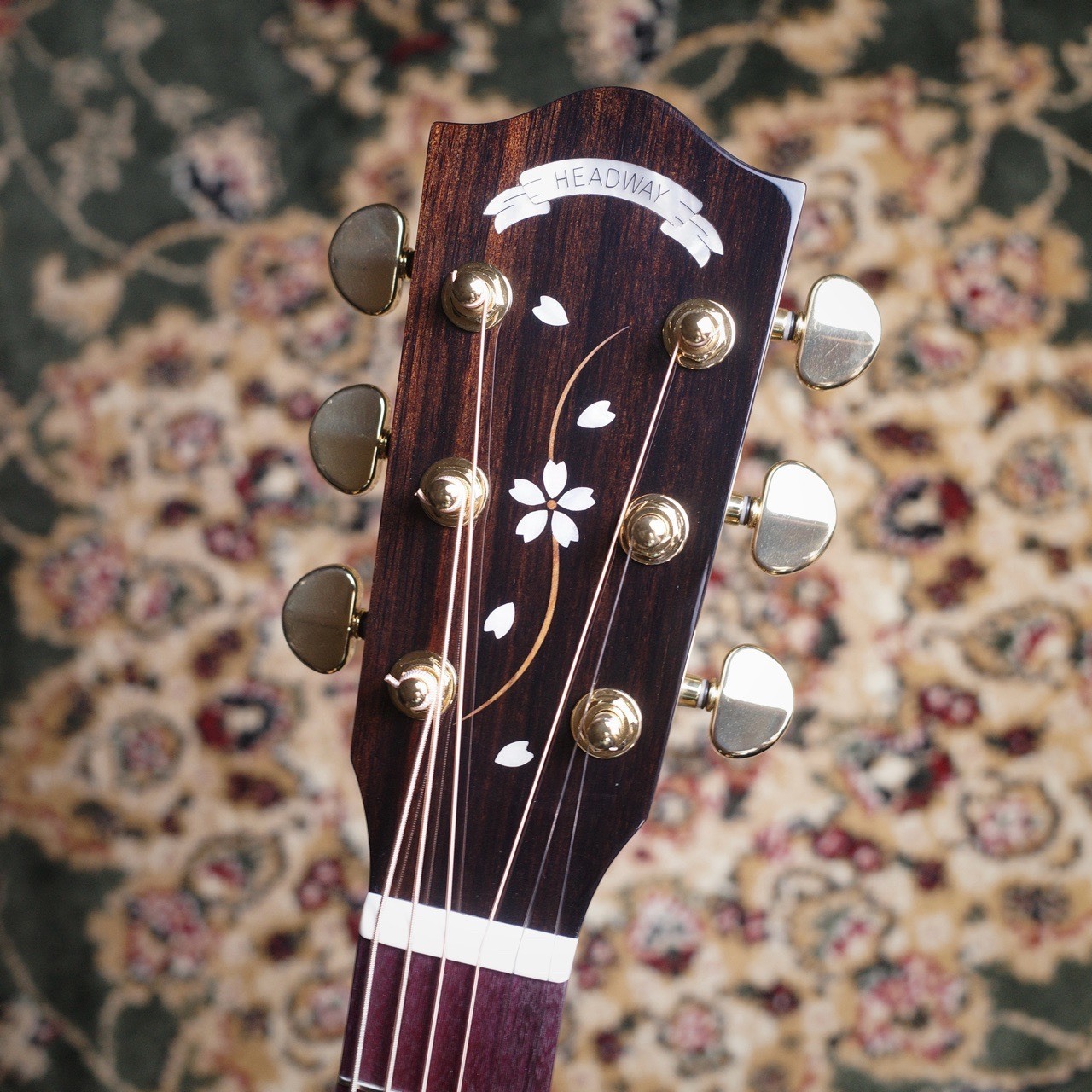 Headway SHOC-SAKURA 霞夜桜 アコースティックギター Japan Tune-up