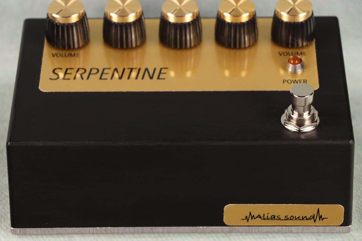 Alias Sound SERPENTINE High Gain サーペンタイン 黒塗装 プリアンプ