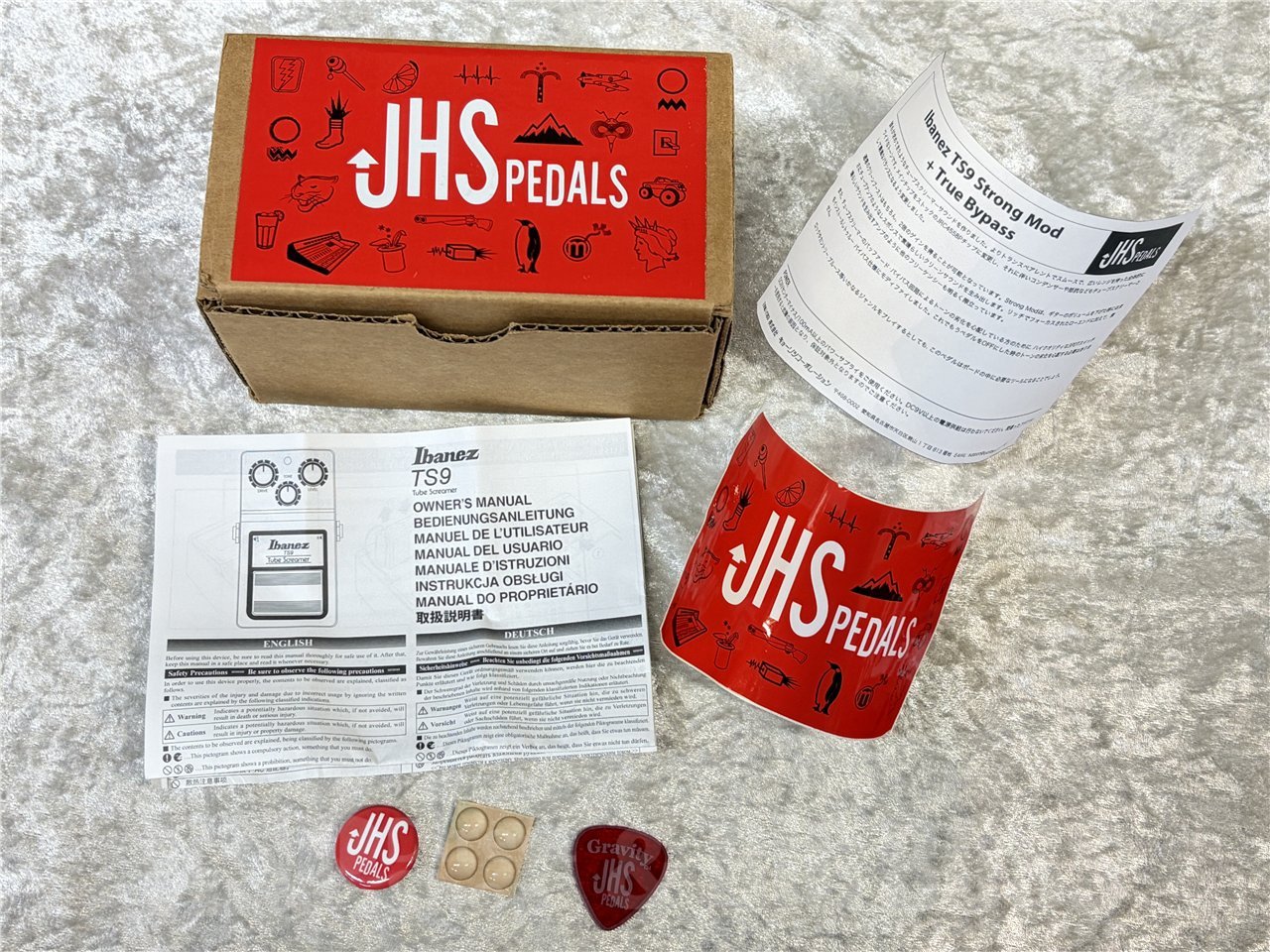 JHS Pedals Ibanez TS9 Strong Mod + True Bypass（中古/送料無料