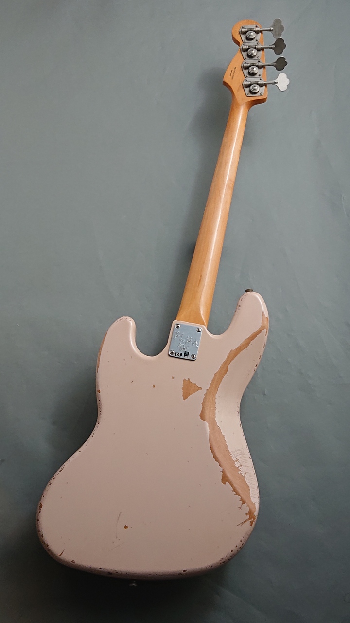 市場 中古 Jazz Faded Bass 送料無料 Shell フェイディド ロードワーン Pink フェンダー フリージャズベース Flea シェル ピンク Worn Road Fender
