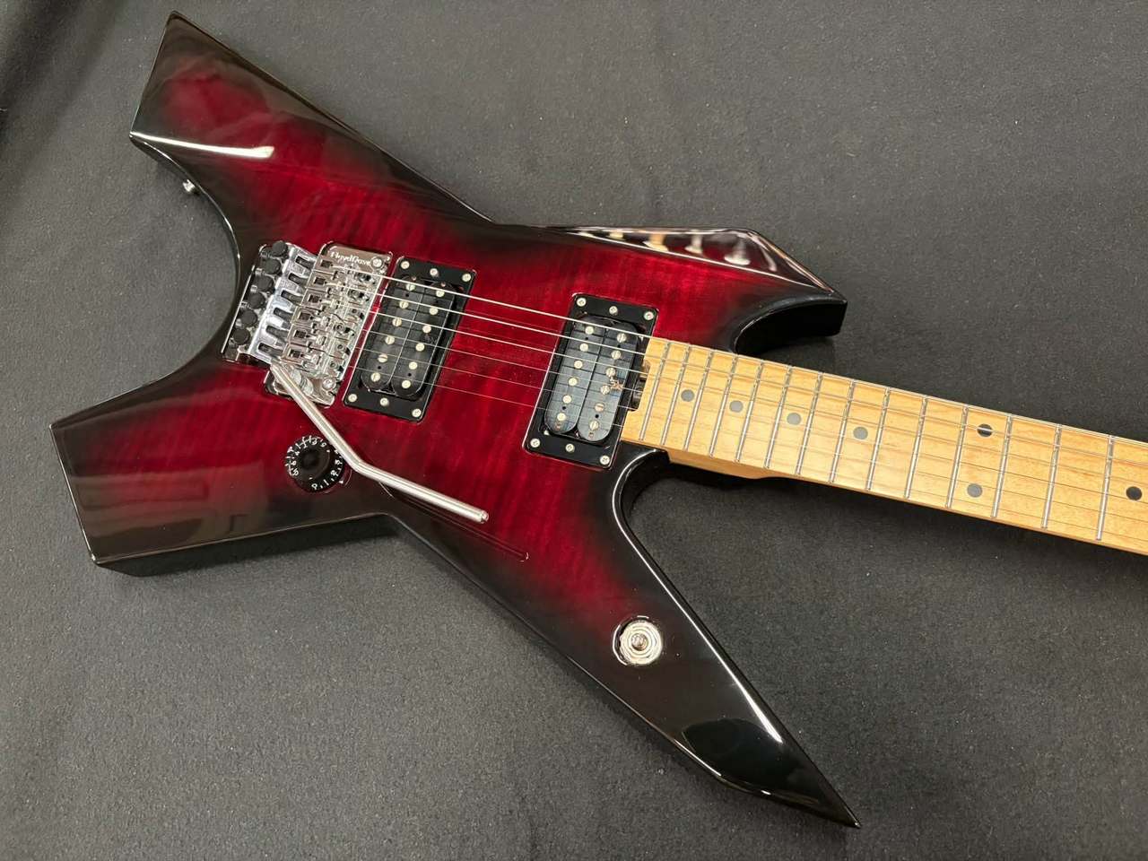 Killer KG-Exploder II Flame Top Wine Red Sunburst（新品/送料無料