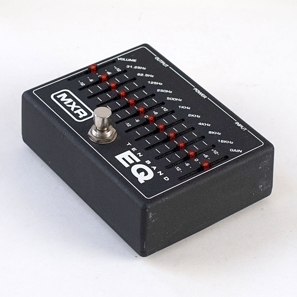 MXR M108 TEN Band Graphic EQ 中古品 箱無し MXR 【中古】 MXR グラフィックイコライザー エフェクター M108