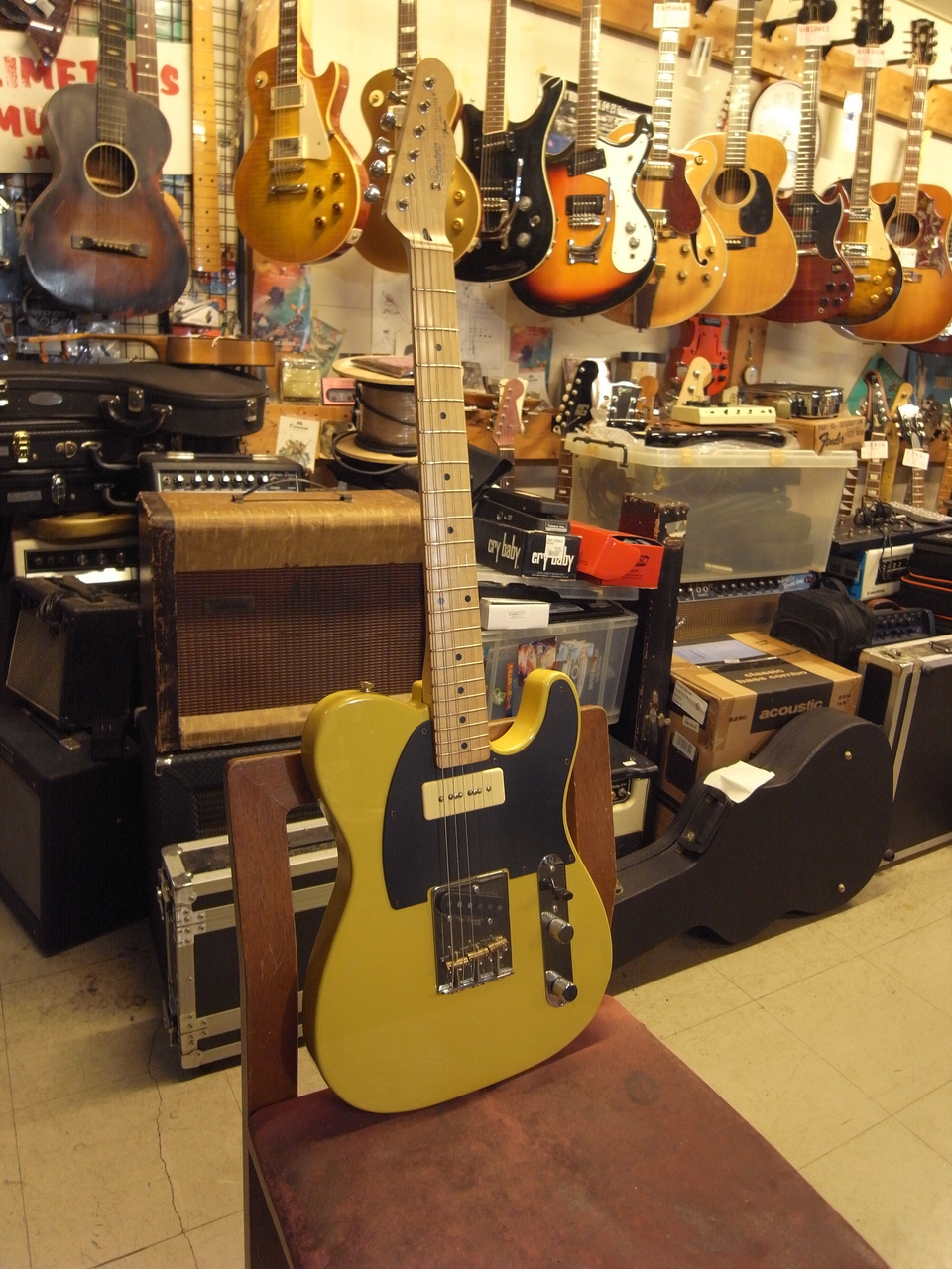 ギター Fender Squer Japan STL-33 1990s Squier by Fender STL-33改（中古）【楽器検索デジマート】
