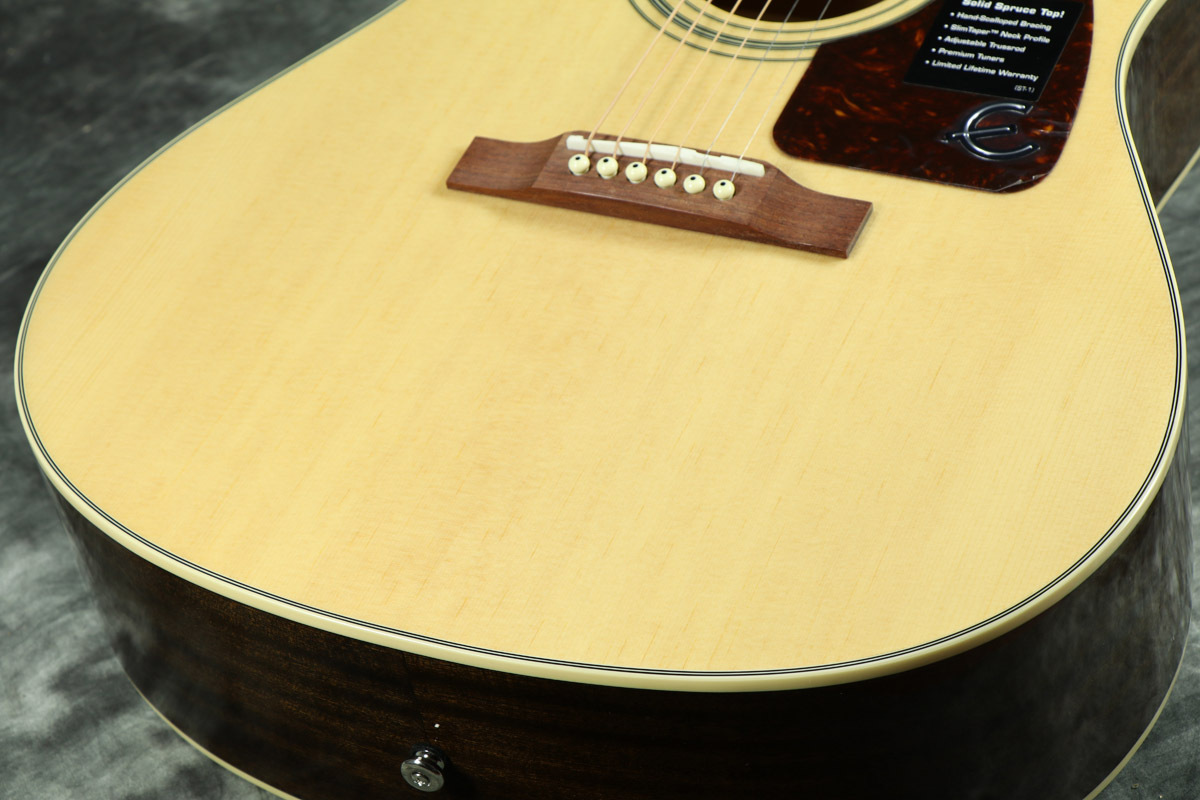 Epiphone AJ-220S NA (Natural) エピフォン フォークギター アコギ