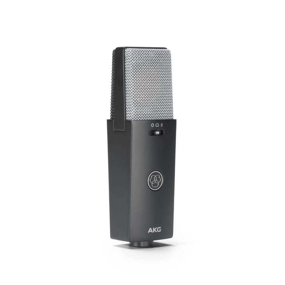 AKG C114 サイドアドレス型 コンデンサーマイク ショックマウント付属