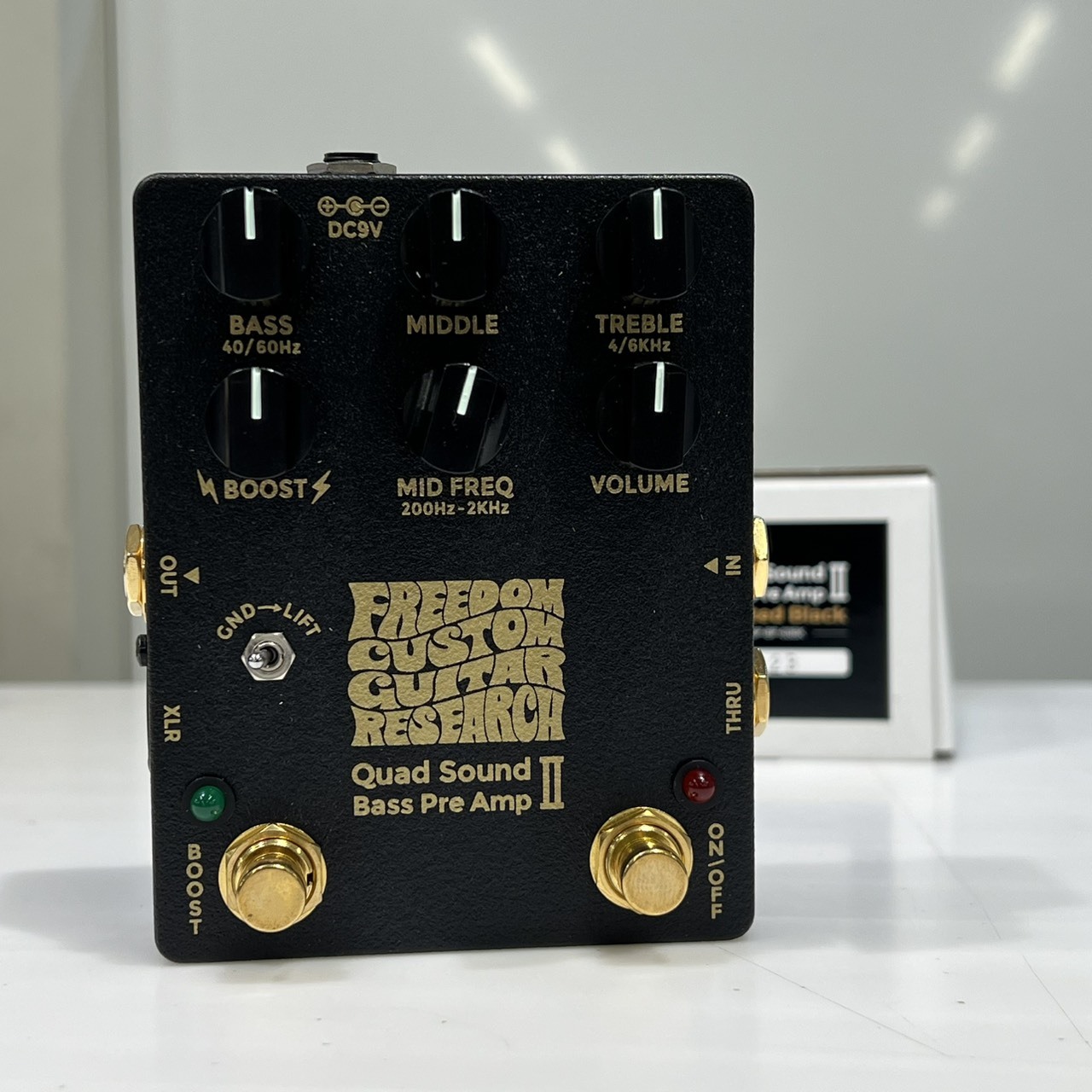 FREEDOM CUSTOM GUITAR RESEARCH Quad Sound Bass Pre Amp 2（新品