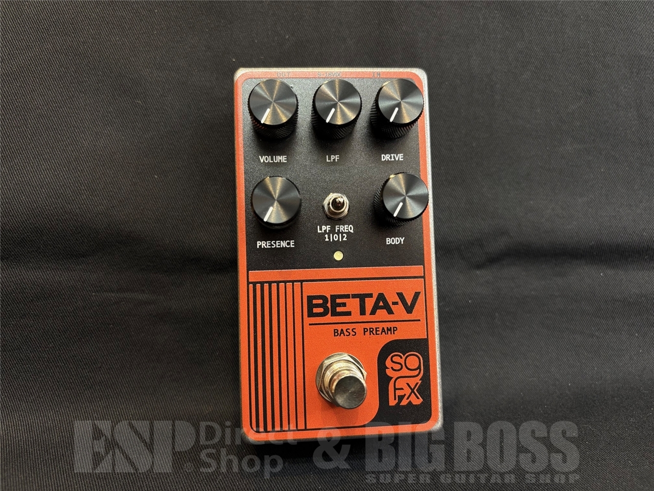 Solidgoldfx Beta V ベースプリアンプオーバードライブ BETA-V - BASS PREAMP | SOLIDGOLDFX – SolidGoldFX