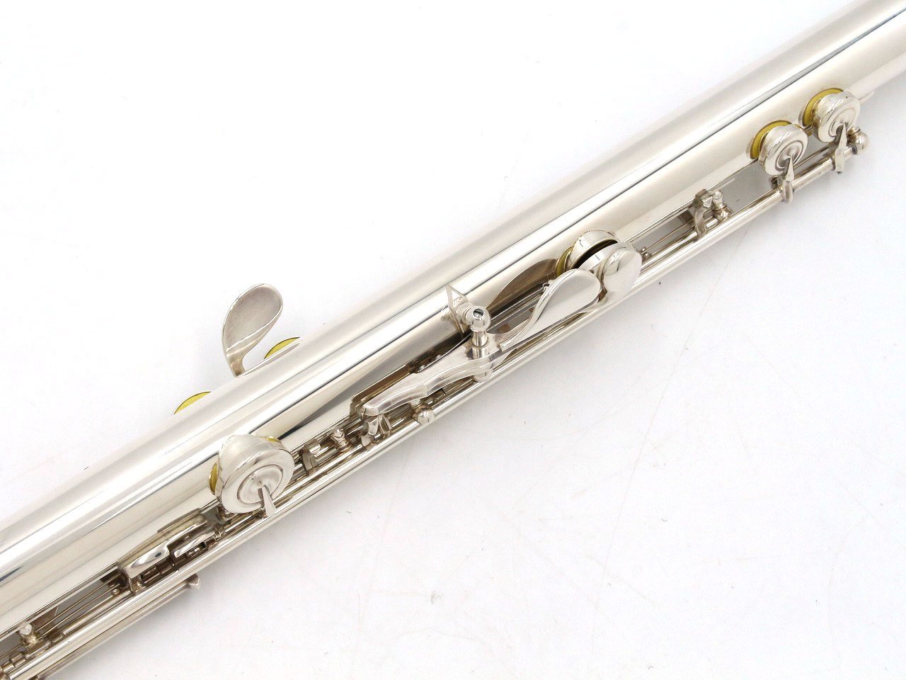 【送料込】 YAMAHA 【横浜店 全タンポ交換済み 頭部管銀製 YFL-514 フルート 管楽器・吹奏楽器