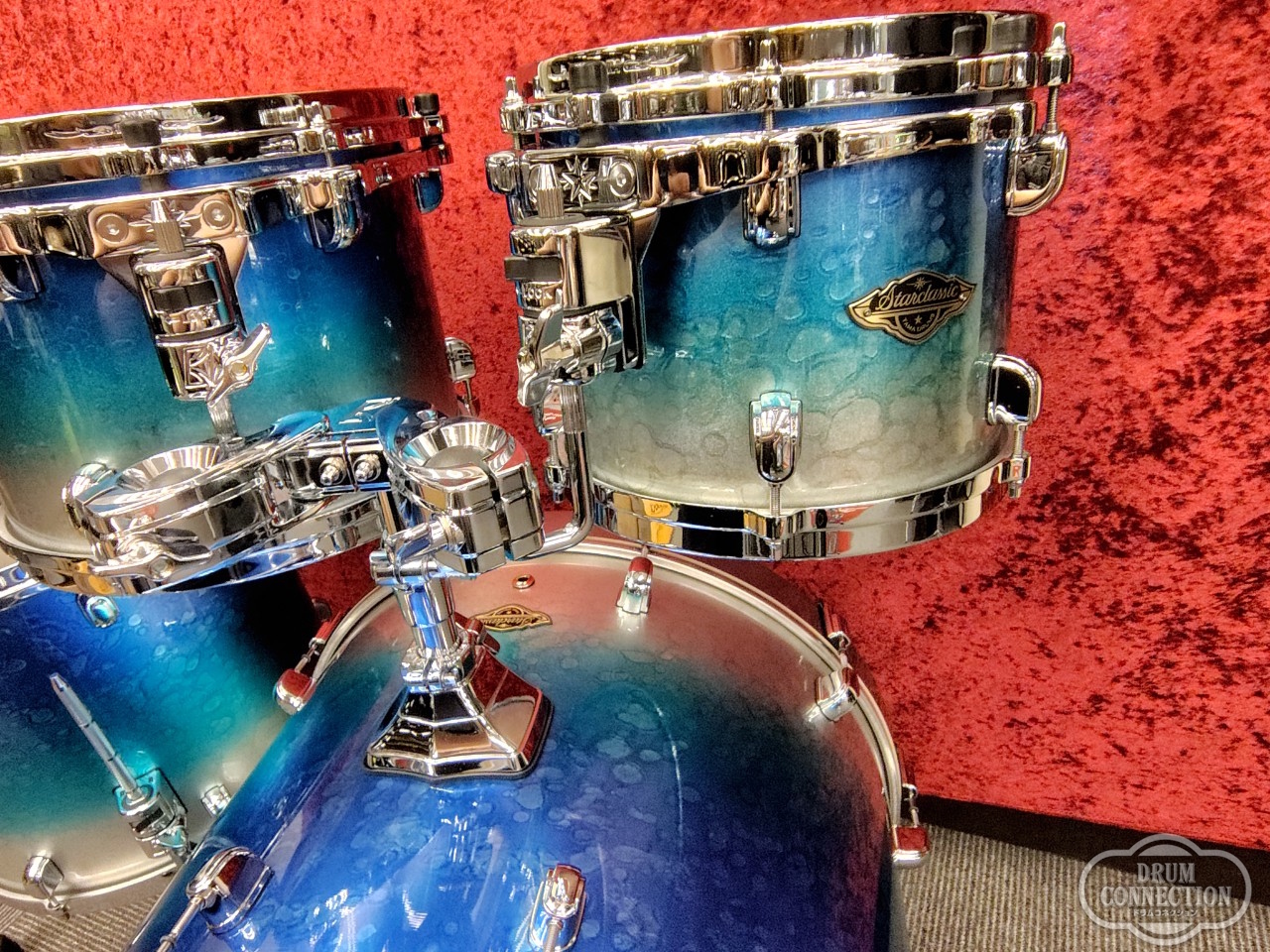 Tama Starclassic Walnut / Birch 4pcs -Molten Blue Ice Fade-（新品