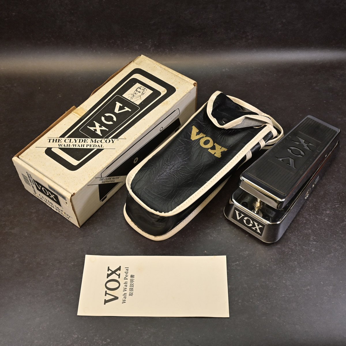 VOX V848 Chrome Limited The Clyde McCOY Wah Wah Pedal