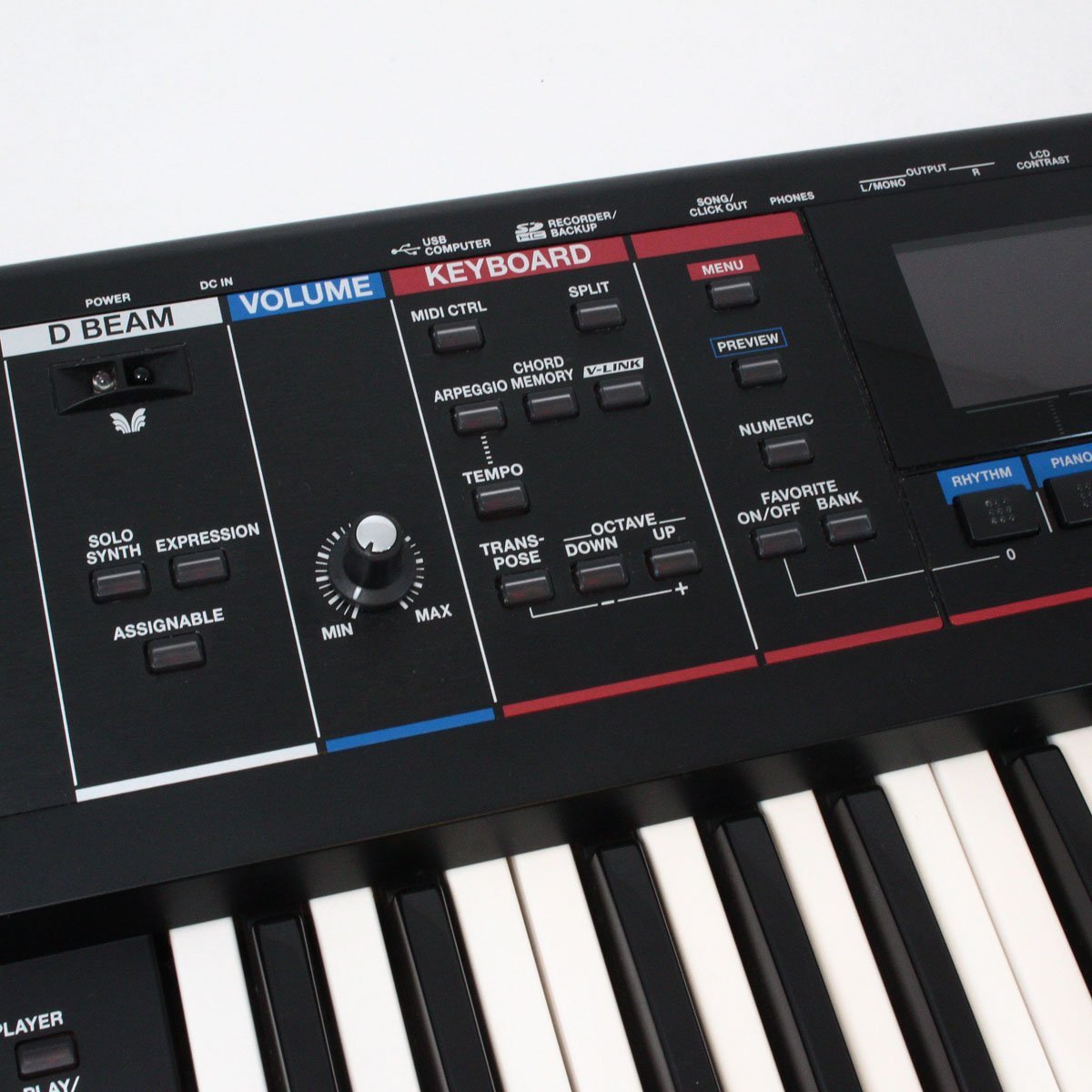 Roland JUNO-Gi【ケース、ペダル、ヘッドホン付き】 Roland (予約商品・11月下旬以降入荷予定)JUNO-D6［初心者向け
