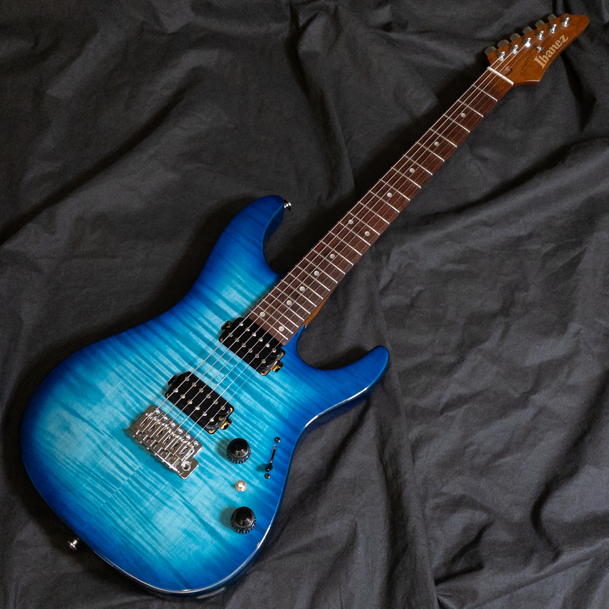 Ibanez AZ24S1F TXB (Transparent Turquoise Burst)（新品特価）【楽器