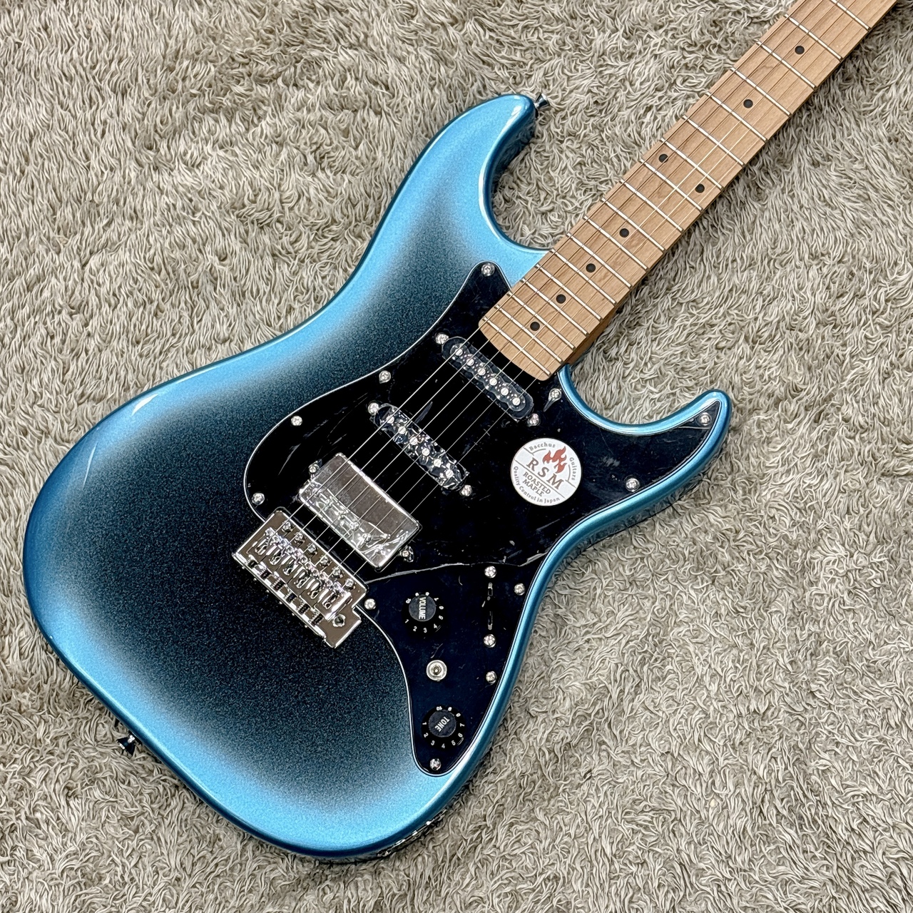 Bacchus エレキベース ダークブルー 22フレット Bacchus GS-2DX RSM/M GB-B(Galaxy Blue Burst)【アウトレット