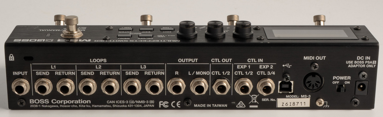 BOSS MS-3 / Multi Effects Switcher（中古）【楽器検索デジマート】