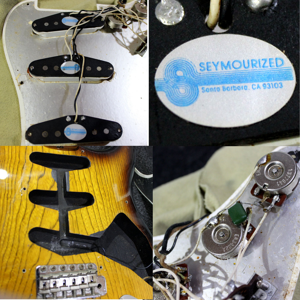Seymour Duncan Seymourized Yubi Sound Lab 優美音響 Stratocaster 